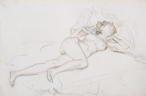 Un desnudo durmiendo